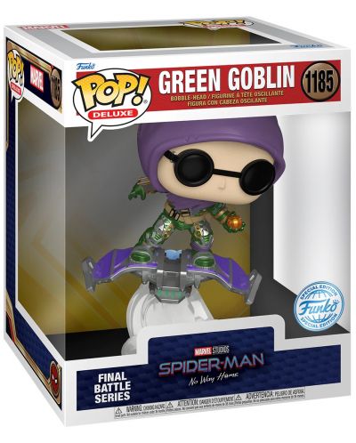 Funko POP! Deluxe Marvel: Spider-Man - Green Goblin (No Way Home) (Ediție specială) #1185 - 2