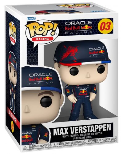 Figurină Funko POP! Racing: Formula 1 - Max Verstappen (Oracle Red