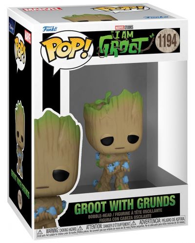 Figurină Funko POP! Marvel: I Am Groot - Groot with Grunds #1194 - 2