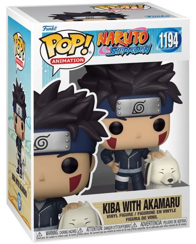 Funko POP! animație: Naruto Shippuden - Kiba cu Akamaru #1194 - 2