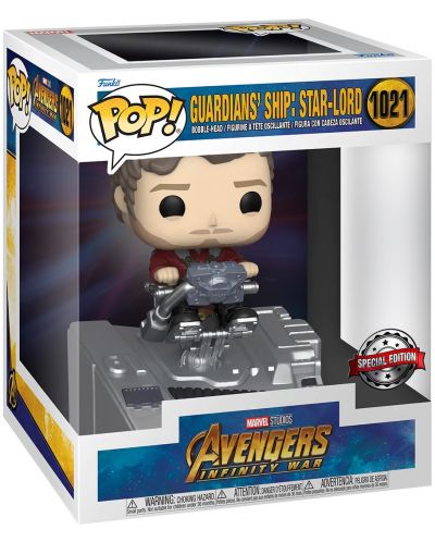 Figurina Funko POP! Deluxe: Avengers - Guardians' Ship: Star Lord (Special Edition) #1021 - 2