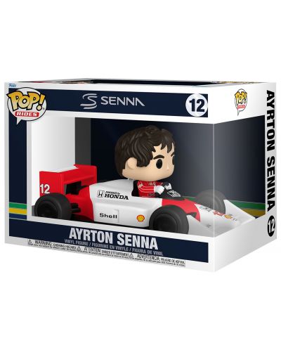 Figurină Funko POP! Rides: Senna - Ayrton Senna (McLaren) #12