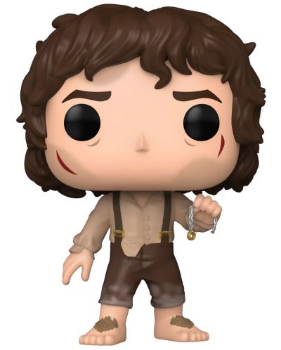 Figurină Funko POP! Movies: The Lord of the Rings - Frodo with the Ring (Convention Limited Edition) #1389 - 1