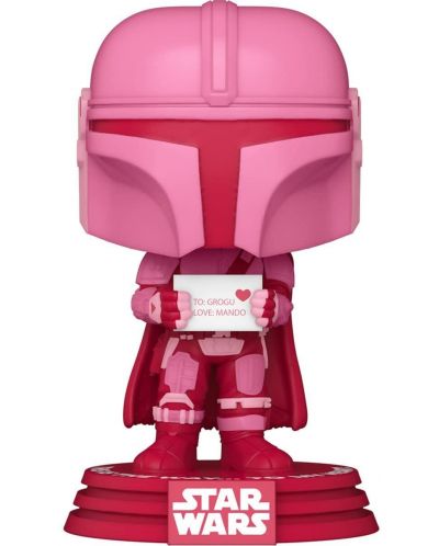 Figurina Funko POP! Valentines: Star Wars - The Mandalorian #495	 - 1