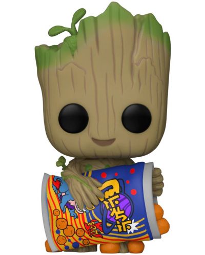 Funko POP! Marvel: Eu sunt Groot - Groot cu pufuleți de brânză #1196 - 1