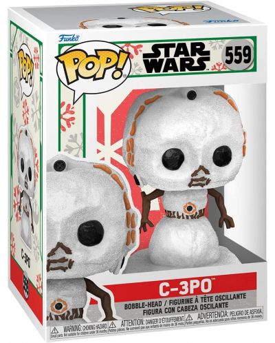 Figurina Funko POP! Movies: Star Wars - C-3PO (Holiday) #559 - 2