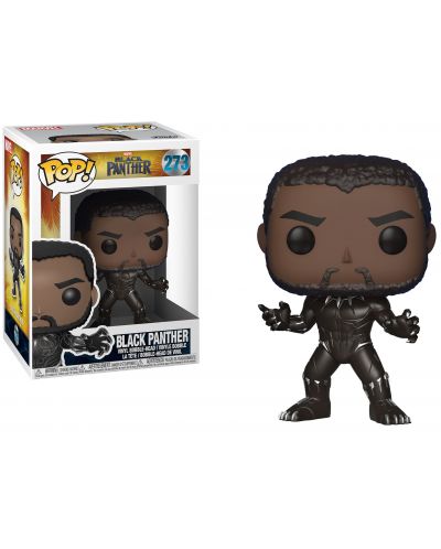 Figurina Funko Pop! Marvel: Black Panther - Black Panther, #273 - 2