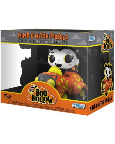 Figurină Funko Paka Paka: Boo Hollow - Nina & Witch Mobile, 15 cm - 2