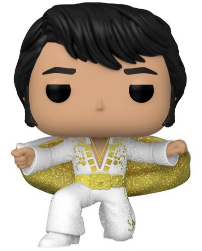 Figurină Funko POP! Rocks: Elvis Presley - Elvis (Pharaoh Suit) (Diamod Collection) (Amazon Exclusive) #287 - 1