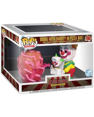Momente Funko POP! momente: Killer Klowns From Outer Space - Bibbo cu Shorty în cutie de pizza (ediție specială) #1362 - 2