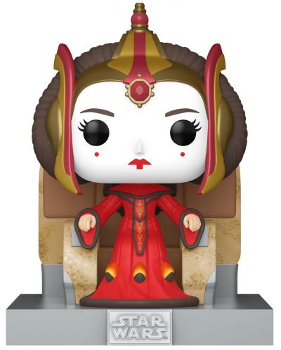 Figurină Funko POP! Deluxe: Star Wars - Queen Amidala on the Throne #705 - 1