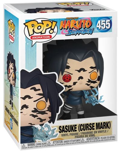 Figurina Funko POP! Animation: Naruto Shippuden - Sasuke (Curse Mark) (Special Edition) #455 - 2