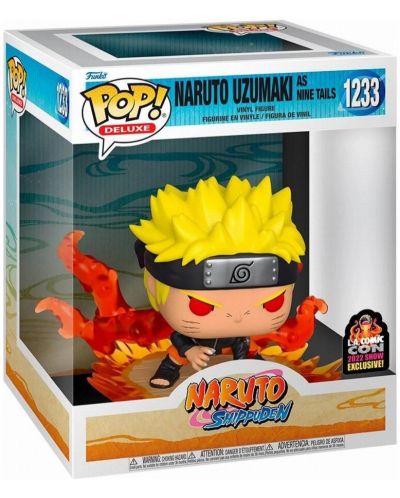 Figurină Funko POP! Deluxe: Naruto Shippuden - Naruto Uzumaki as Nine Tails (L.A. Comic Con 2022 Show Exclusive) #1233 - 2