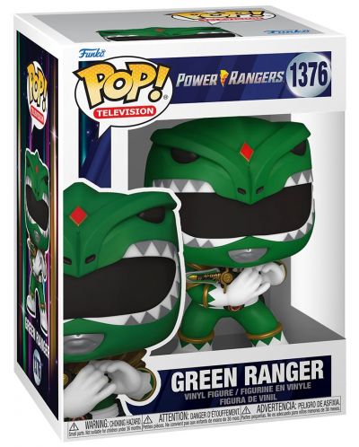 Figurină Funko POP! Television: Mighty Morphin Power Rangers - Green Ranger (30th Anniversary) #1376 - 2