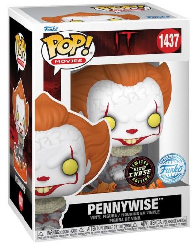 Figurină Funko POP! Movies: IT - Pennywise (Special Edition) #1437 - 5