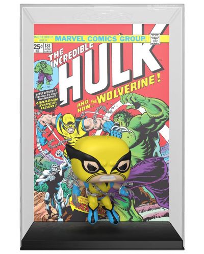 Figura Funko POP! Comic Covers: The Incredible Hulk - Wolverine (Special Edition) #24 - 1
