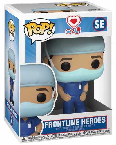 Figurina Funko POP! Heroes: Front Line Worker - Male #1 - 2