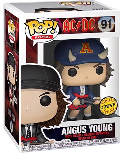 Figurina Funko POP! Rocks: AC/DC - Angus Young #91 - 5