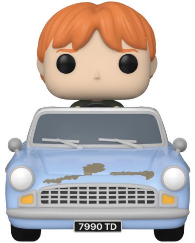 Figurină Funko POP! Rides: Harry Potter - Ron Weasley in Flying Car #112 - 1