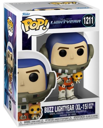Figurina Funko POP! Disney: Lightyear - Buzz Lightyear (XL-15) With Sox #1211 - 2