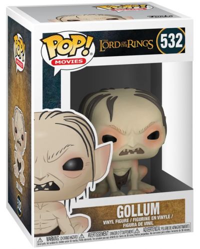 Figurina Funko Pop! Movies: Lord of the Rings - Gollum, #532 - 3
