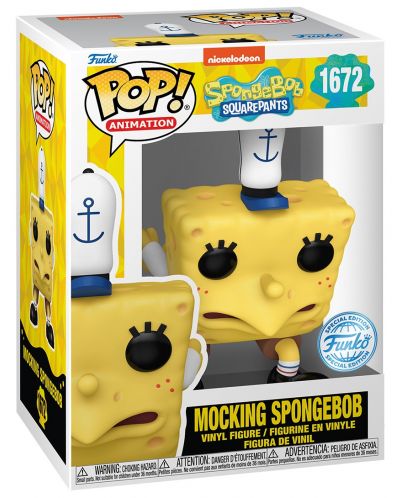 Figurină Funko POP! Animation: SpongeBob SquarePants - Mocking SpongeBob (Special Edition) #1672 - 2