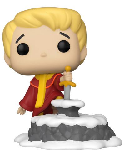 Figurină Funko POP! Deluxe: The Sword in the Stone - Arthur Pulling Excalibur (Convention Limited Edition) #1103 - 1