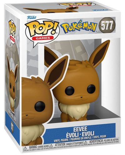 Figurina Funko POP! Games: Pokemon - Eevee #577 - 2