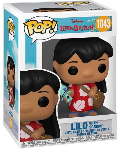 Figurina  Funko POP! Disney: Lilo & Stitch - Lilo with Scrump #1043 - 2