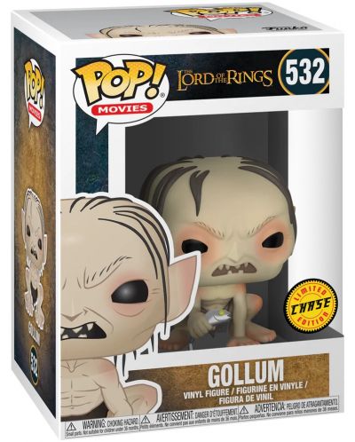 Figurina Funko Pop! Movies: Lord of the Rings - Gollum, #532 - 5