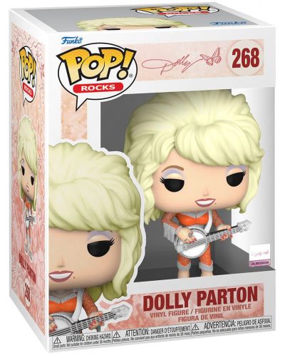 Figurină Funko POP! Rocks: Dolly - Dolly Parton #268 - 2