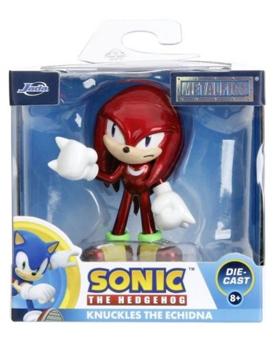 Figurină Jada Toys Sonic the Hedgehog - Knuckles the Echidna, 6 cm