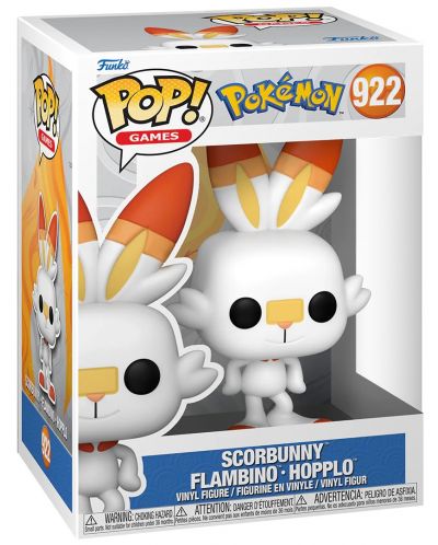Jocuri Funko POP!: Pokemon - Scorbunny #922 - 2