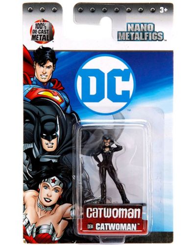 Figurina Metals Die Cast DC Comics: DC Villans - Catwoman (DC44) - 4