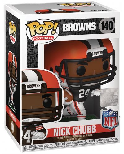 Figurina Funko POP! Sports: American Football - Nick Chubb (Cleveland Browns) #140 - 2
