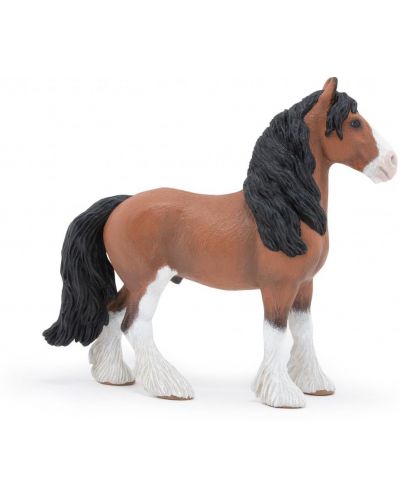 Figurina Papo Horse, Foals and Ponies - Cal Clydesdale - 1