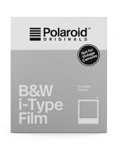 Film Polaroid Originals alb-negru pentru aparate foto i-Type - 1