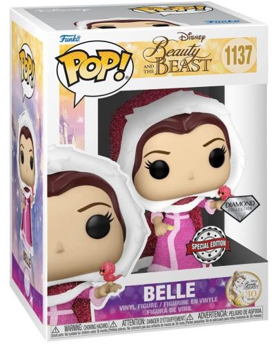 Figurina Funko POP! Disney: Beauty and the Beast - Belle (Diamond Collection) (Special Edition) #1137 - 2