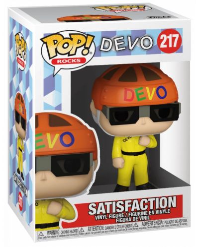 Figurina Funko POP! Rocks: Devo - Satisfaction (Yellow Suit) #217 - 2