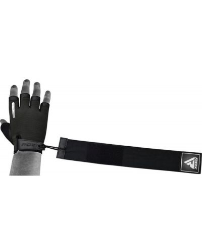 Mănuși de fitness RDX - T2 Half, negru - 3