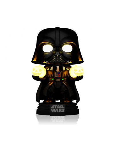 Figurină Funko POP! Movies: Star Wars - Darth Vader  (Lights Up!) #727, 15 cm - 3