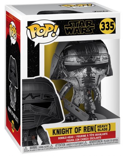 Figurina Funko POP! Star-Wars: Knight of Ren - Heavy Blade (Chrome) #335 - 2