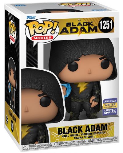 Figurină de pluș Funko POP! DC Comics: Black Adam - Black Adam (Convention Limited Edition) #1251 - 2