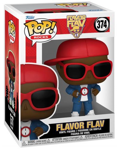 Figurină Funko POP! Rocks: Flavor Flav - Flavor of Love #374 - 2