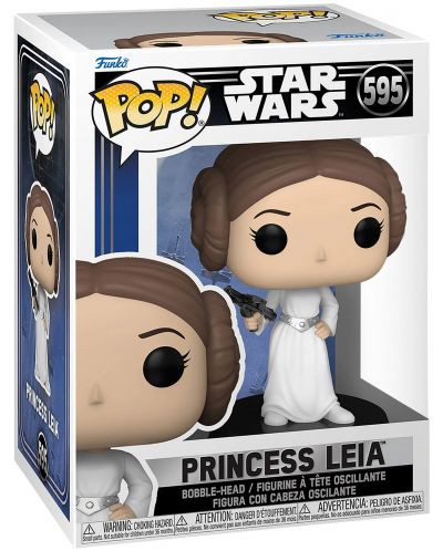 Figurină Funko POP! Movies: Star Wars - Princess Leia #595 - 2