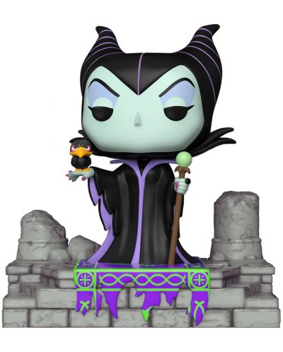 Figurina  Funko POP! Deluxe: Răufăcătorii se adună - Maleficent cu Diablo (ediție specială) #1206 - 1