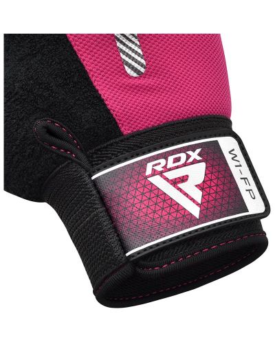 Mănuși de fitness RDX - W1 Full Finger, roz/negru - 5