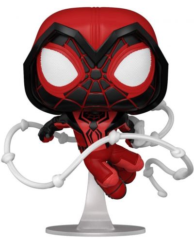 Figurina Funko POP! Marvel: Spider-man - Miles Morales (Crimson Cowl Suit) #770 - 1