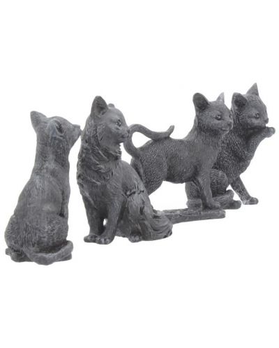 Figurină Nemesis Now Adult: Gothic - Lucky Black Cat, 6 cm (Mystery Box) - 6