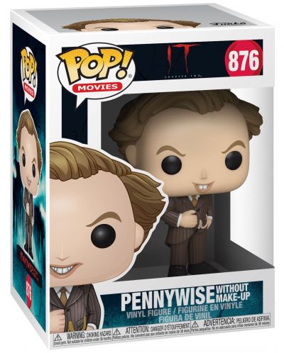 Figurina Funko Pop! Movies: IT 2 - Pennywise Without Make-Up, #876 - 2